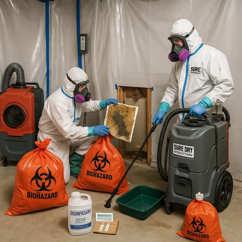 Contaminated Water Handling Protocols process in Cullowhee, NC