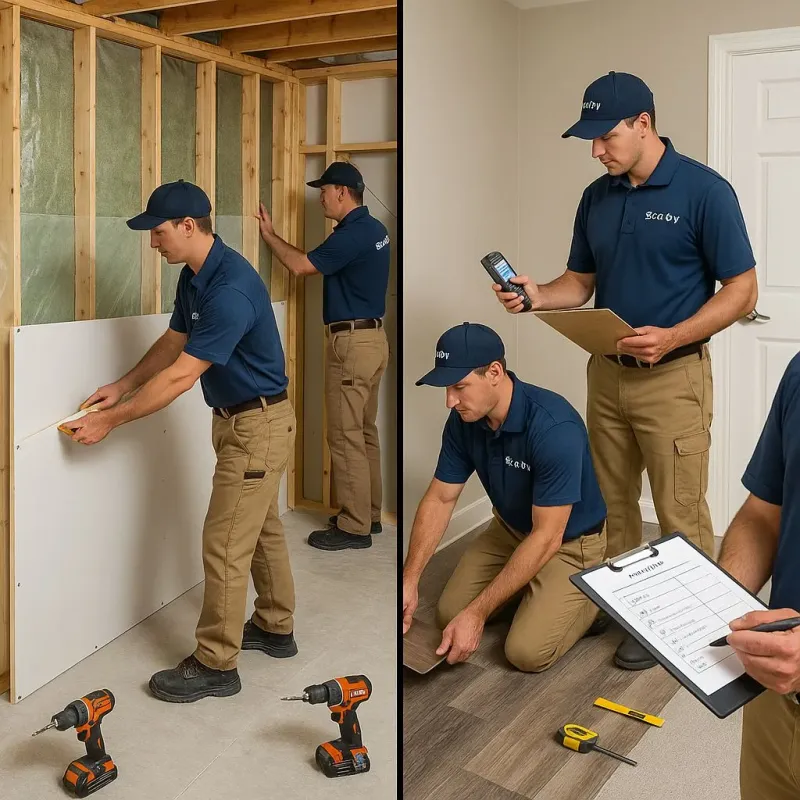 Repairs and Reconstruction process in Cullowhee, NC