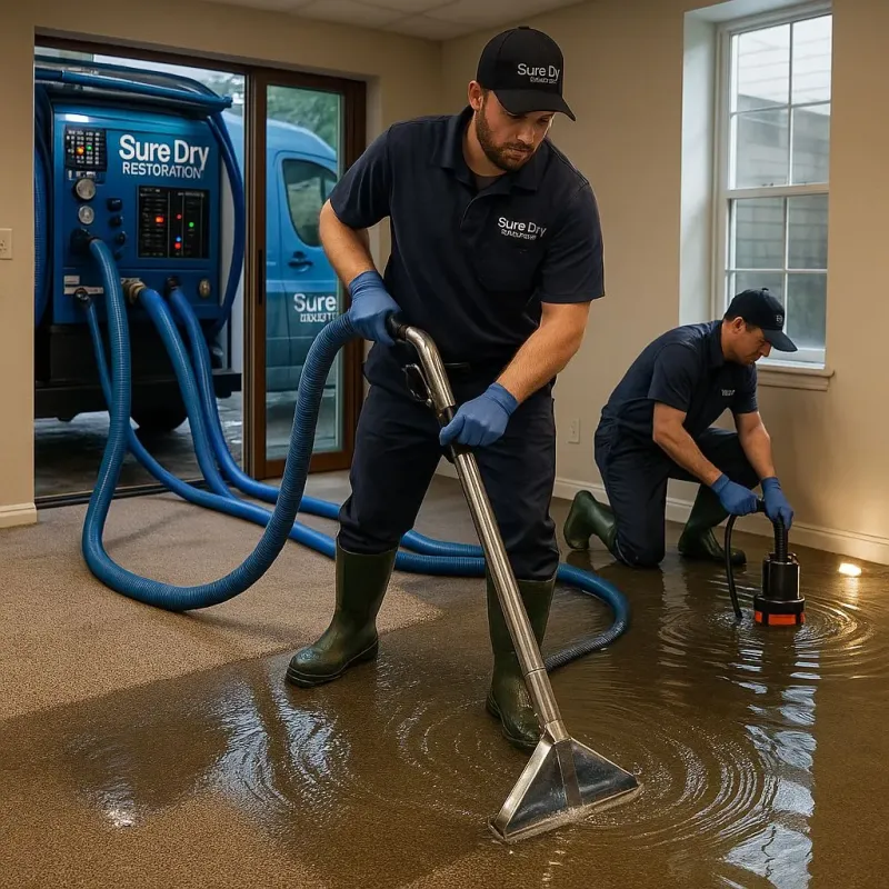 Water Extraction and Removal process in Cullowhee, NC